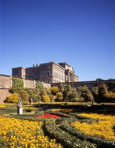 View of the 18th Century South and West Fronts of Lyme Park, Cheshire