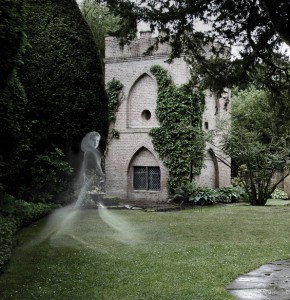 Ghosts in the gardens. Tatton Park