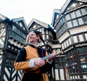 Little Moreton Hall Christmas 2013 .   Pic Emma Williams