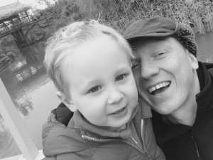 Volunteer Jody Sherratt and son, Noah Image: Jody Sherratt