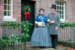 Christmas 2013 at Quarry Bank Mill, Styal , Cheshire .  Pic Emma Williams