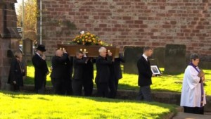 William Barks' funeral Credit: ITV News Central