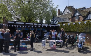 Gawsworth Jesters Motorcycle Club's stand