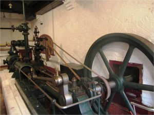 Tatton farm's steam engine