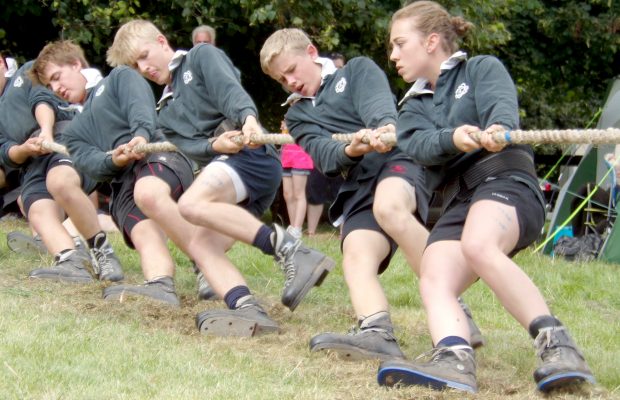 tug of war team