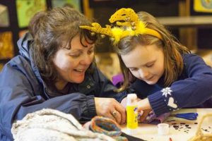 Join in with fun festive craft activities on 3, 4, 10 and 11 December © National Trust/Chris Lacey