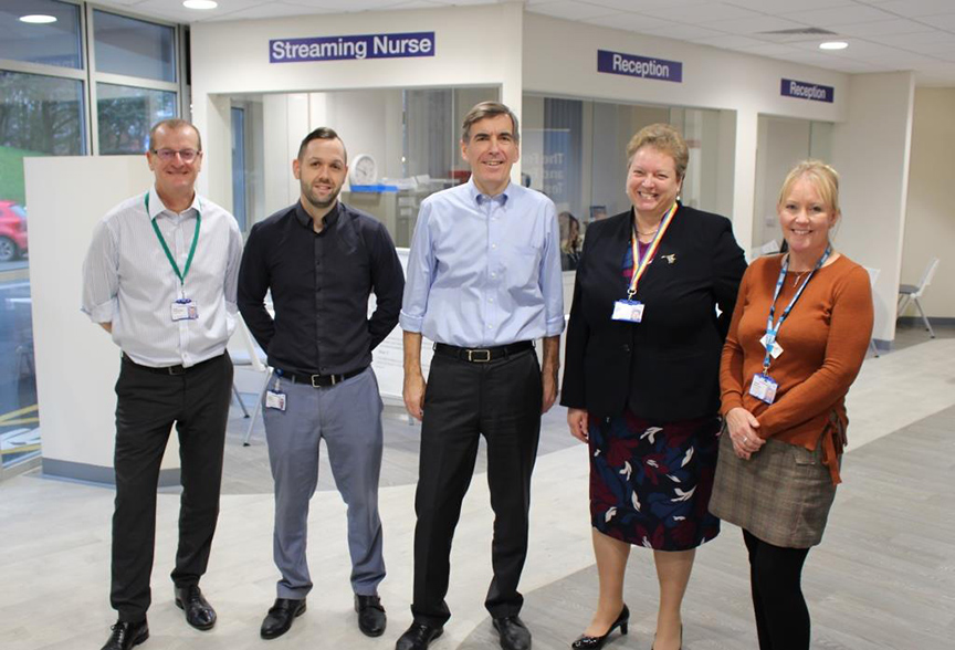 Refurbished A&E department opens I Love Macc